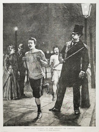 “Hare and Hounds” in the Str… Athletics