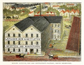 Messrs, Laycock, Son and Nettleton's Factory, South Melbourne.
