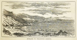 Entrance to Wellington Harbour. North Island