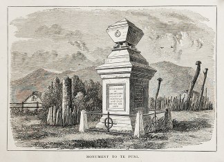 Monument to Te Puni. Maori