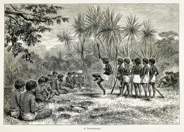 A Corroboree. ABORIGINES