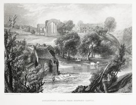 Egglestone Abbey, near Barnard Castle.