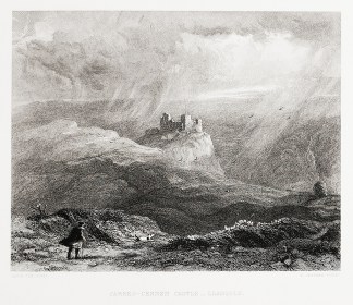 Carreg-Cennen Castle – Llandilo. Wales