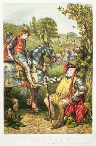 Prince Henry. Falstaff. Shakespeare