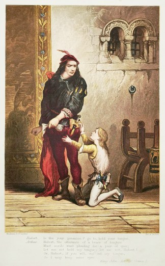 Hubert. Arthur. Shakespeare