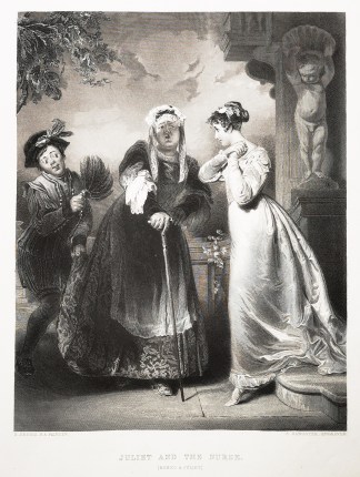 Juliet and the nurse. (Romeo and Juliet.… Theatres - Buildings & Plays
