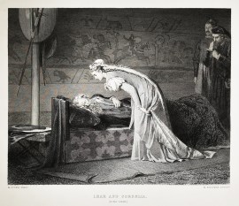Lear and Cordelia. (King Lear)