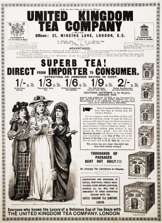 United Kingdom Tea Company. Advertisements