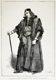 Mr Henry Irving as Shylock in "The Merchant of Venice," at the Lyceum Theatre.