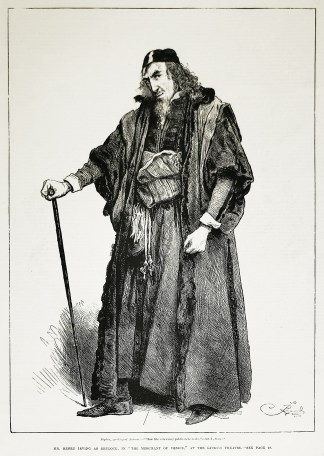 Mr Henry Irving as Shylock in “The… Theatres - Buildings & Plays