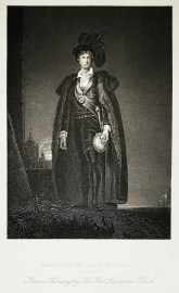 Hamlet at the grave of Yorick.