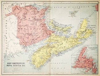 New Brunswick Nova Scotia & c. Canada