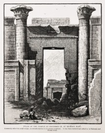 Pylon of the Temple of Thothmes III. at Medinet Ha… AFRICA