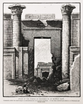 Pylon of the Temple of Thothmes III. at … AFRICA