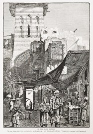 In the Shoe Bazaar. AFRICA