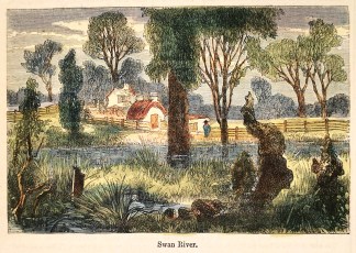 Swan River. Western Australia