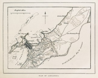 Plan of Alexandria. Africa Countries