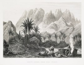 Mount Serbal- from Wady Feiran