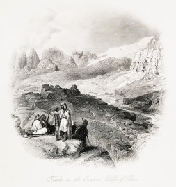 Tombs in the Eastern Cliffs of Petra.