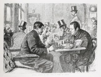 After Lunch in the City – a Game of Chess. Games