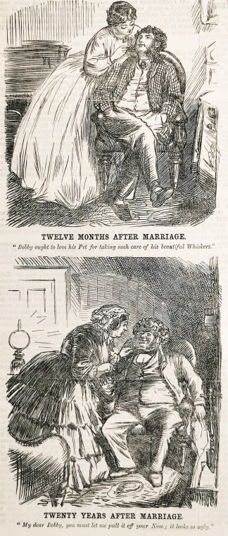 Twelve months after marriage. Twelve yea… SATIRICAL & COMICAL