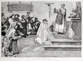 The First Communion. RELIGIOUS