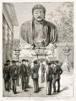 The “Bacchante” at Japan in … RELIGIOUS