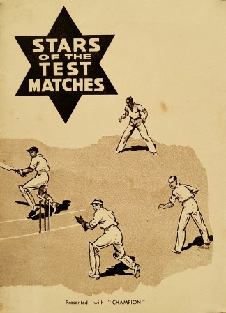Stars of the test matches. SPORTS