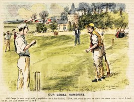 Our Local Humorist.