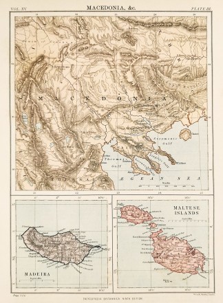 Macedonia. &c. Madeira. Maltese Isl… Balkans & Greece