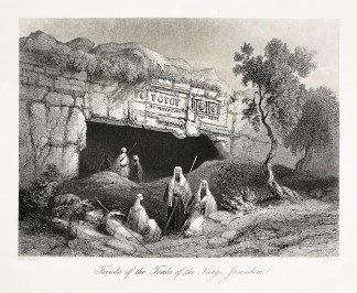 Façade of the Tombs of the Kings, Jerusa… RELIGIOUS