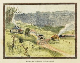 Railway Station, Highfields. Queensland