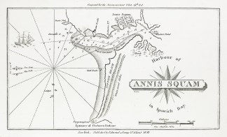 Harbour of Annis Squam in Ipswich Bay. Town Plans Harbour of Annis Squam in Ipswich Bay. Town Plans