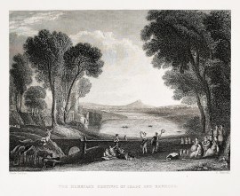 The marriage festival of Isaac and Rebecca.