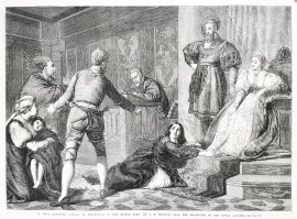 A Jew's daughter accused of witchcraft in the Middle Ages.