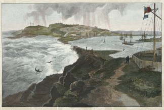 Newcastle from Nobby’s Head. Regional