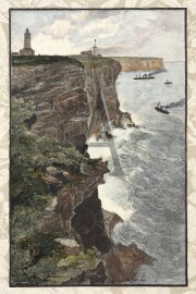 Sydney Heads, from the South.