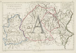 Castille Nouvelle, et Rme. de Valence. Spain & Portugal