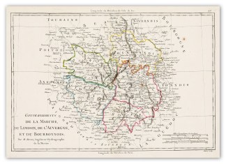 Gouvernements De La Marche, du Limosin, … France