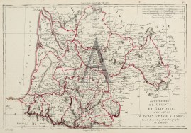 Gouvernment de Guienne et Gascogne, avec celui de Bearn et Basse Navarre.