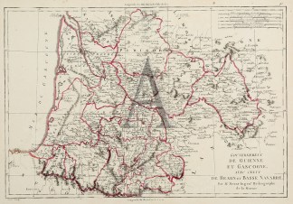 Gouvernment de Guienne et Gascogne, avec… France