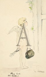 1. “What luck, this time!” & 2.“Confound no! Another suffragette”. PAINTINGS 1. “What luck, this time!” & 2.“Confound no! Another suffragette”.