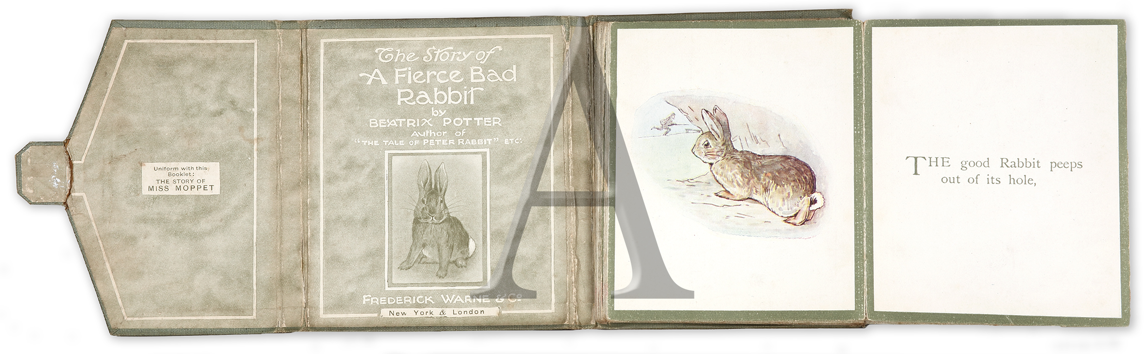 the-story-of-a-fierce-bad-rabbit-30230 - Antique Print from 1906