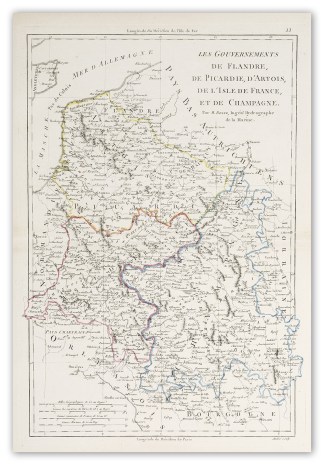 Les Gouvernement De Flandre, De Picardie… France