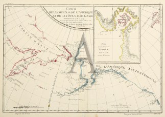 Carte de la Cote N.O. de L’Ameriqu… Russia