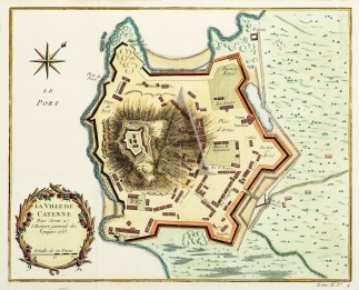 La Ville de Cayenne. AMERICAS