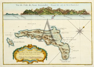 Carte Particuliere De L’Isle de Ju… South America