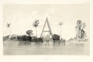 Village de Dobo (Iles Arrow) (Aru ISland… PACIFIC