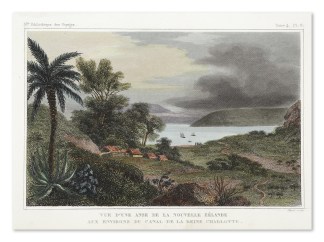 Vue D’une anse de la Nouvelle Zela… NEW ZEALAND