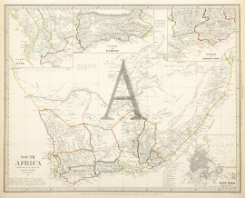 South Africa Compiled from the M.S. Maps in the Colonial Office Captn. Owen’s Survey &c. Africa Countries South Africa Compiled from the M.S. Maps in the Colonial Office Captn. Owen's Survey &c.
